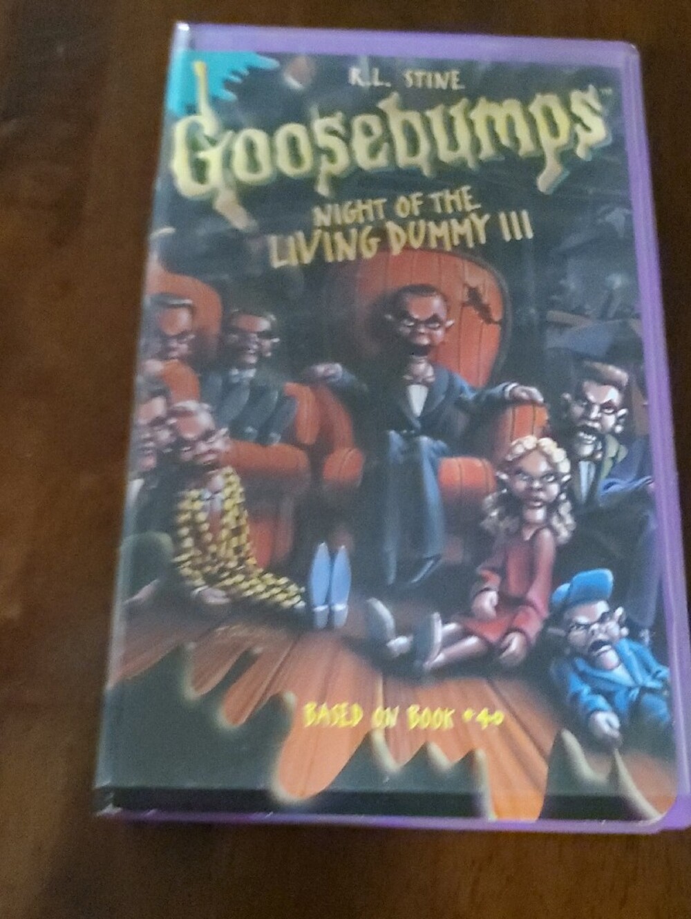 Night of the Living Dummy III VHS Video- R. L. STINE